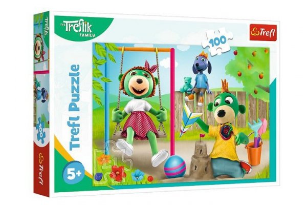 TREFL PUZZLE 100 Zabawne Trefliki 16422