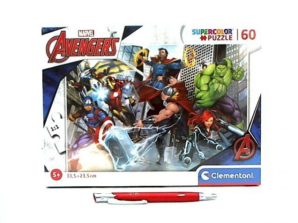 CLEMENTONI CLE puzzle 60 SuperKolor The Avengers 26112