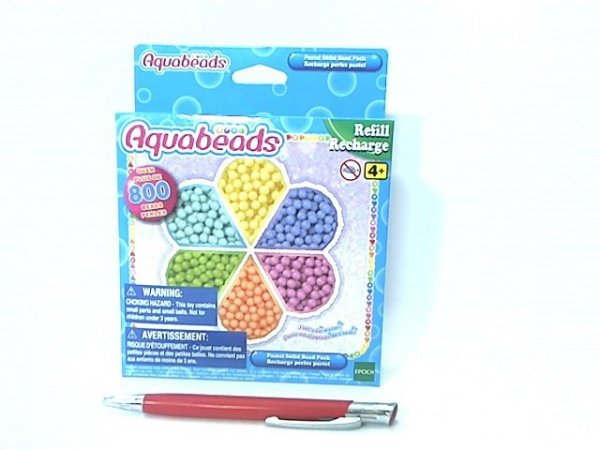 EPOCH - AQUABEADS AQUABEADS Pastelowe koraliki podst.31505 15057