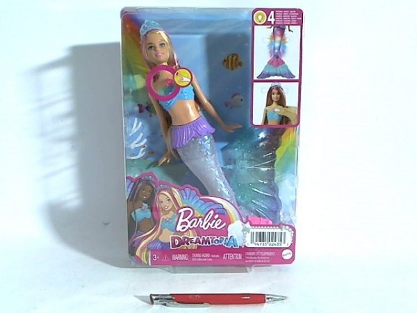 MATTEL Barbie Malibu Syrenka migoczące światełka HDJ36 /4