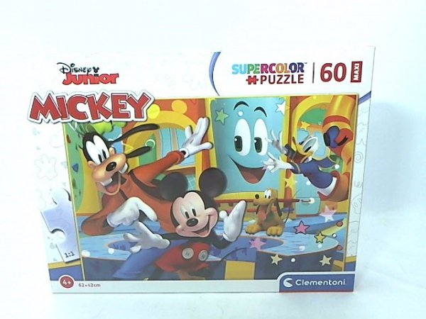 CLEMENTONI CLE puzzle 60 maxi SuperKolor Mickey 26473