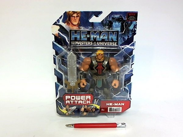 MATTEL HE-MAN Power attack figurka+miecz HBL66 /4