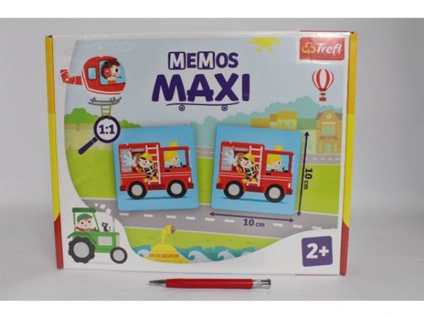 TREFL GRA Memos Maxi pojazdy 02267