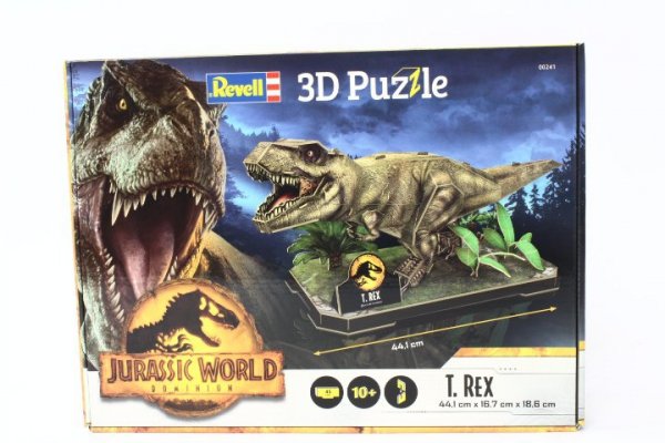 REVELL - CARRERA REVELL puzzle 3D Jurassic World T.Rex 00241