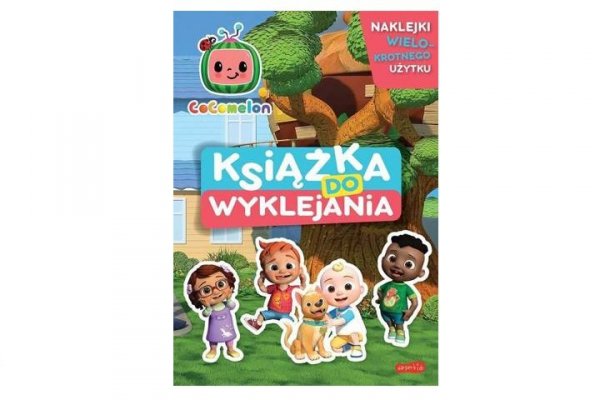 HARPERCOLLINS Książka do wyklejania Cocomelon 72636
