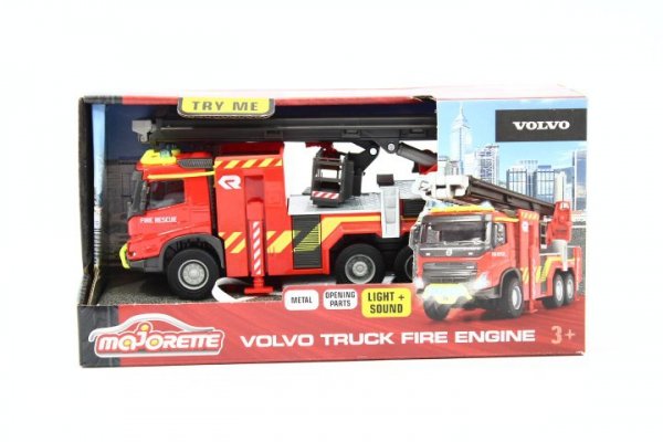 SIMBA Majorette Volvo straż pożarna 19cm 371-3000