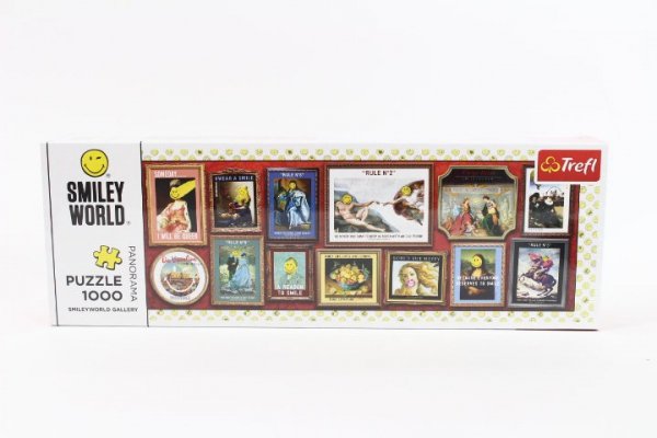 TREFL PUZZLE 1000 Panorama Galeria SmileyWorld 29053