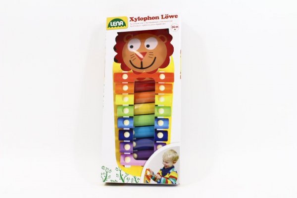 LENA LENA Ksylofon lew kolor 8-tonowy 32170 40502
