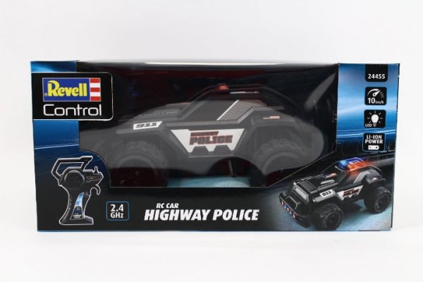 REVELL - CARRERA REVELL RC Car Highway Police 24455