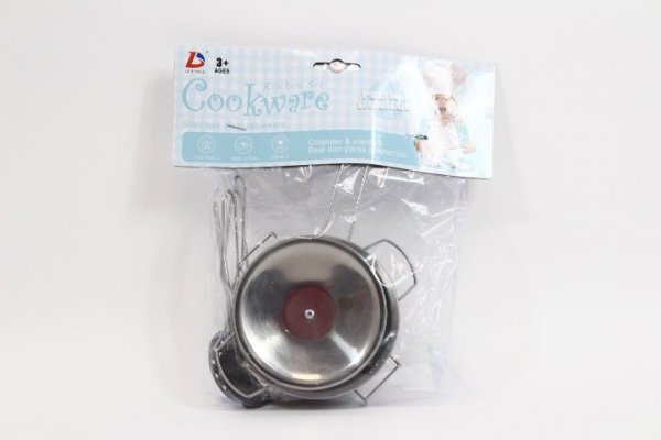 MZ-IMPORT Metalowe garnki 9 elem. 688-9 09370