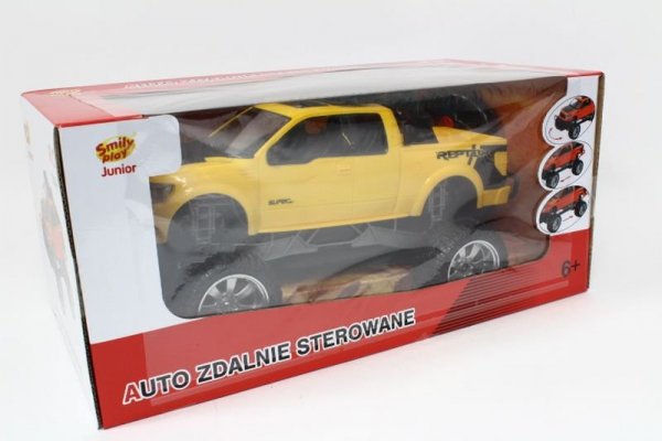 ANEK - SMILY PLAY Auto RC Junior żółte USB SmilyPlay SP83969