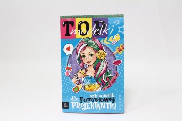AKSJOMAT TOP Modelki Szkicownik d/pomysł.Projektantki 34551