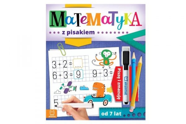 AKSJOMAT Piszę i zmazuję Matematyka z pisakiem7+ 3778 35596
