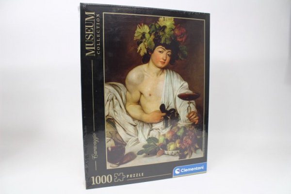CLEMENTONI - PUZZLE CLE puzzle 1000 Museum Caravaggio Bacchus 39765