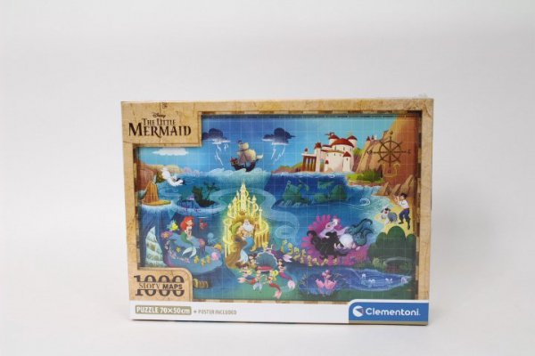 CLEMENTONI - PUZZLE CLE puzzle 1000 Compact Disney Merm.39783