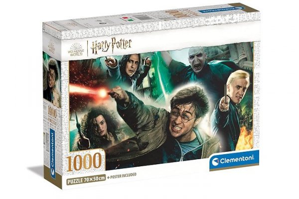 CLEMENTONI CLE puzzle 1000 Compact Harry Potter 39788