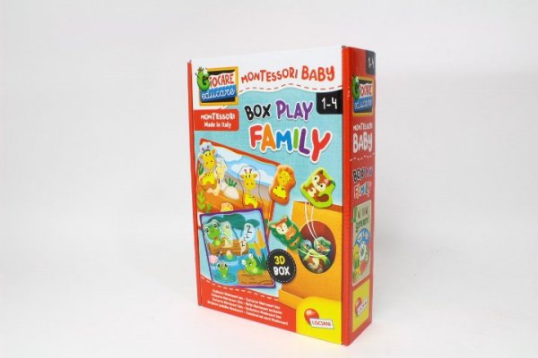 DANTE Lisciani MontesBabyBox rodziny zwierząt 92727