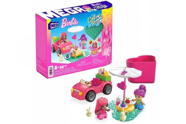 MATTEL MEGA BLOKS Barbie cabriolet HKF90