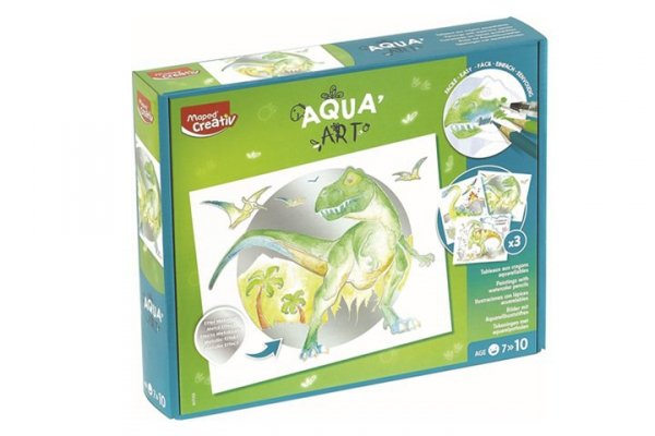 CX DYSTRYBUCJA - MAPED CREATIV AquaArt-obraz akwar.dinozaury 907058