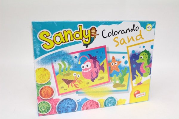 DANTE Lisciani Sandy Colorando kol.piaskiem 97494