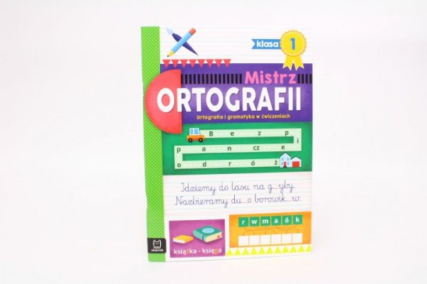AKSJOMAT Mistrz ortografii klasa1 Ortografia i gramat.35886