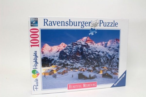 RAVENSBURGER RAV puzzle 1000 Bernese Oberland Murren 17316