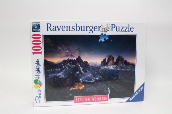 RAVENSBURGER RAV puzzle 1000 Tre Cime Dolomity 17318