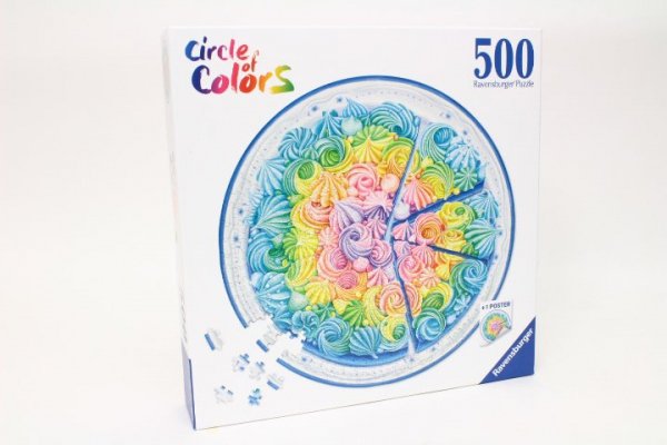 RAVENSBURGER RAV puzzle 500 Paleta kolorów Ciacho 17349