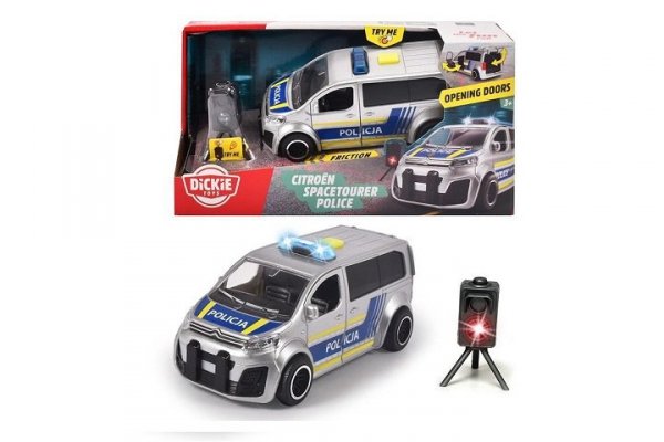 SIMBA Dickie SOS Citroen policja kont.pręd.371-3015
