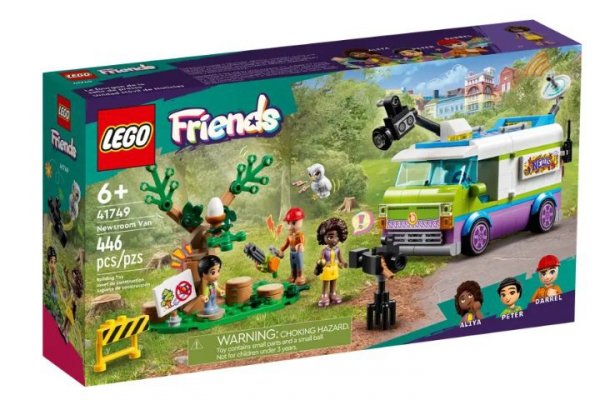 LEGO *****LEGO FRIENDS 6+ Reporterska furgonetka 41749