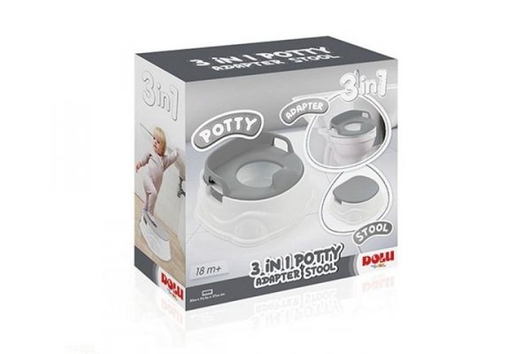 DOLU DOLU nocnik 3w1 szary 7181 71811
