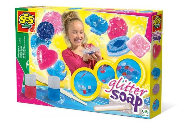 SES CREATIVE SES Zrób własne brokatowe mydełka 00910 09106