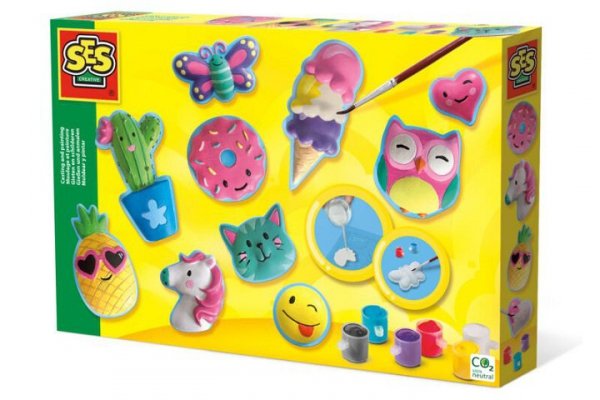 SES CREATIVE SES Odlewy gipsowe Wesołe figurki 01133 11338