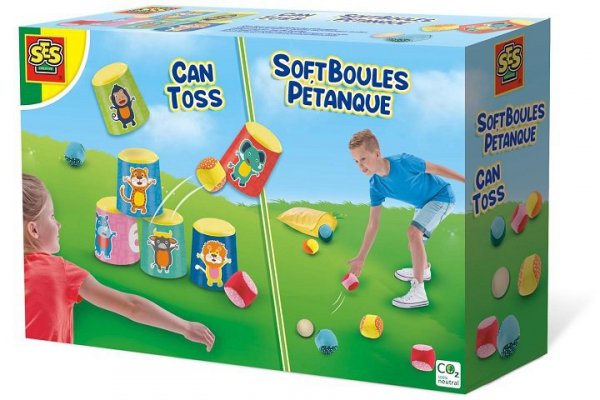 SES CREATIVE SES Zabawa w rzucanie-miękkie piłeczki 02292 22921