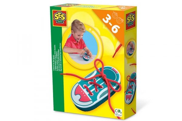 SES CREATIVE SES Uczę się wiązać sznurówki 14629 46290