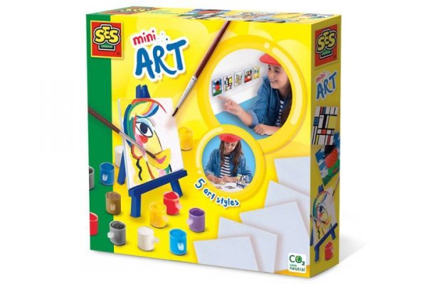 SES CREATIVE SES MiniArt mini sztaluga artysty set 14782 47822