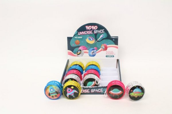 MADEJ Yo-Yo światło 12szt/disp 007619 39865