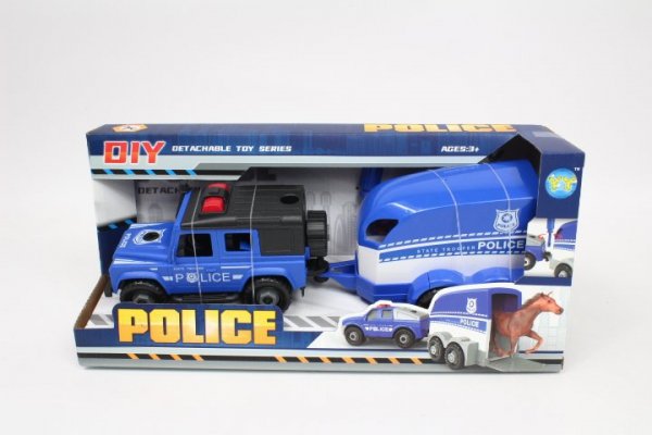 GAZELO Auto policja z przyczepą G195823 50995