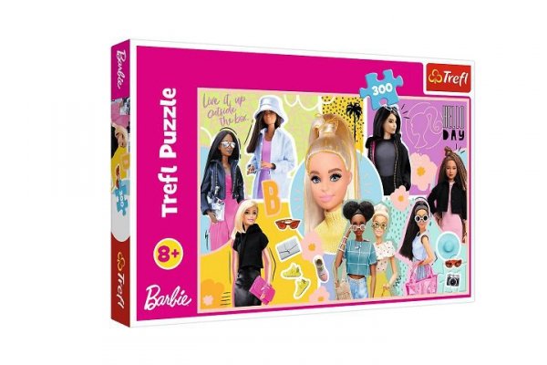 TREFL PUZZLE 300 Twoja ulubiona Barbie 23025