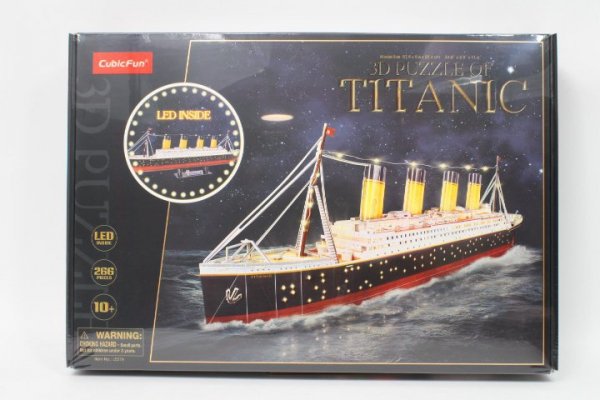 DANTE Cubic Fun puzzle 3D LED Titanic 20521 05218