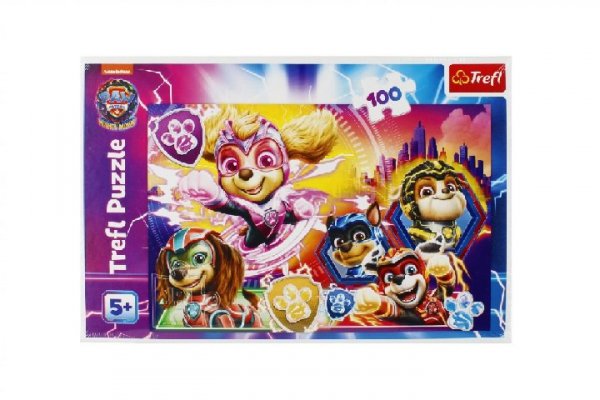 TREFL PUZZLE 100 Poznaj Mighty Pups / Psi Patr 16460