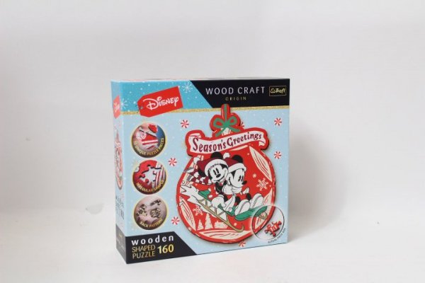 TREFL PUZZLE 160 Drewn.Kontur.Świąt.przygMick 20192