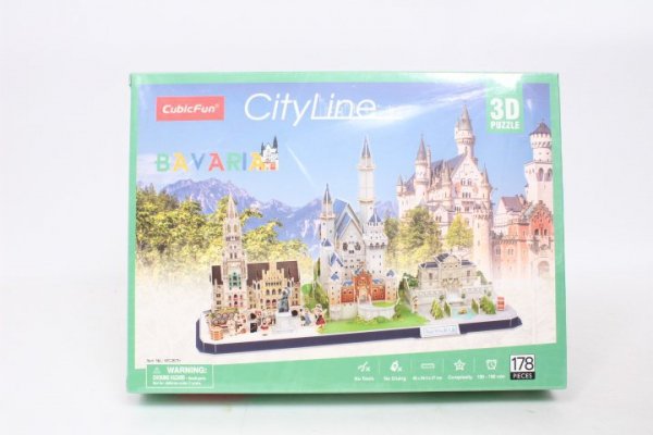 DANTE Cubic Fun puzzle 3D CityLine Bavaria 02675