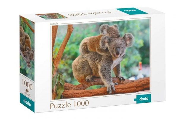 DODO - PUZZLE/GRY MAKSIK Puzzle 1000el Mały Koala i mama DOB1217 01217