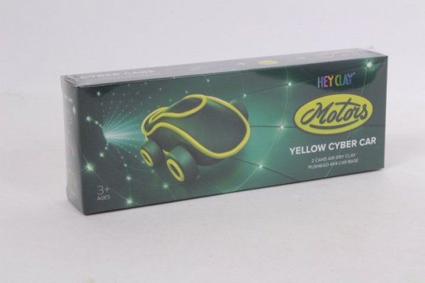 TM TOYS TMT HeyClay masa plast.cyber auto żółte 04468