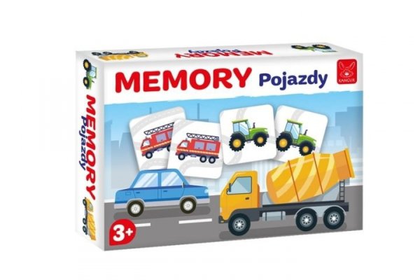 KANGUR - GRY Memory Pojazdy 40629
