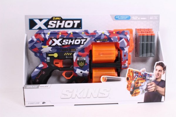 ZURU ZURU X-SHOT Skins Dread wyrzut 36517Q 31999