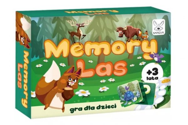KANGUR - GRY Gra Memory Las 40520