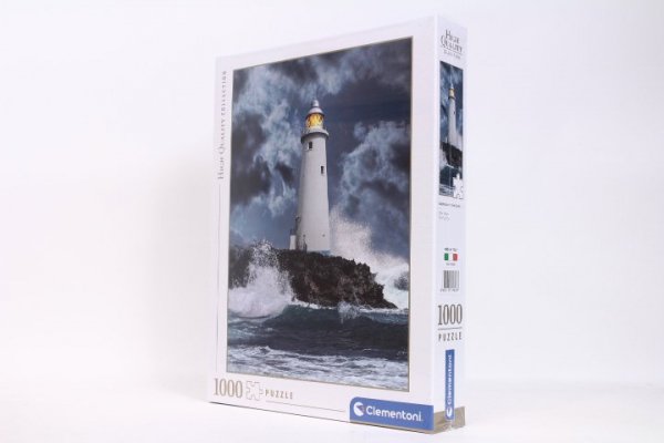 CLEMENTONI - PUZZLE CLE puzzle 1000 HQ Lightouse in the storm 39828