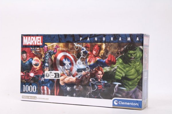 CLEMENTONI CLE puzzle 1000 Panorama Compact TheAvengers 39877